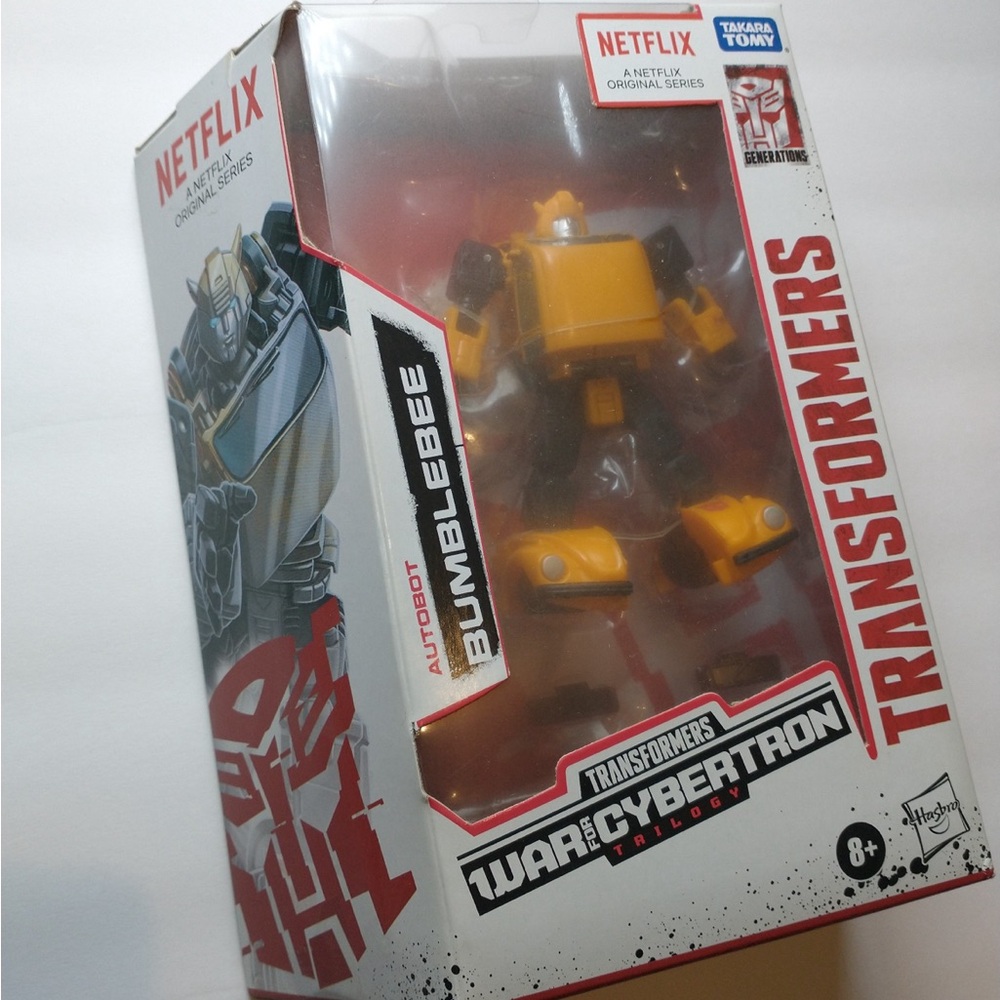 Transformers War for Cybertron Bumblebee Action Figure Netflix Walmart Exclusive
